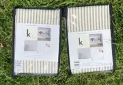 K By Keaton Dream Collection Pillowcase/Sham Standard NOS Bed Bath & Beyond X2