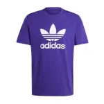 ADIDAS TREFOIL T-SHIRT IZ2355 男 短袖 上衣 T恤 運動 經典 三葉草 基本款 紫