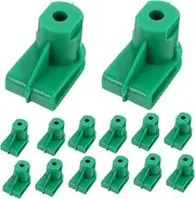 GLEAVI 50pcs Bumper Screw Clamp Automotive Body Parts Retainer Clips Automotive Auto Clips and Fasteners Automotive Clips Body Clips Automotive Auto Fasteners Car Accessory Cars Green Pp