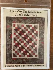 Jacob's Journey Mini Quilt pattern by Lori Smith-NIP-Four Plus 1= Fun