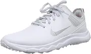 [Nike] FI Impact 2 Golf Shoes 2016 Ladies White/Pure Platinum/Bright Crimson/Metallic Silver Medium 8.5