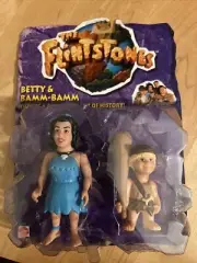 The Flintstones 1993 Betty & Bamm-Bamm Action Figure by Mattel New