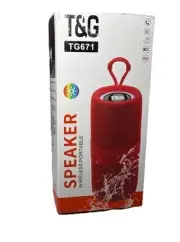 NIB T&G Wireless Portable Speaker TG671 Color Is Black 10M Working Distance USB