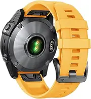 FKMBD For Fenix 8 Replacement Band 22mm Fenix 7 Bands Fenix 6 Quickfit Watch Band Fenix 5 Plus Silicone Wristband Fenix 6 pro Sports Smart watch Band