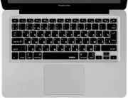 Keyboard Cover Silicone Skin for Macbook Pro 13 15 17 Inch Russian Language Keyb