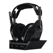 Logitech G Astro A50 X LIGHTSPEED Wireless Gaming Headset w/ Base Station - Black
