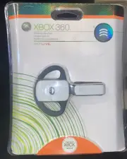 Xbox 360 Wireless Headset Ear Piece - White B4E-00004 NEW SEALED