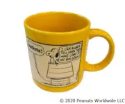 PEANUTS Snoopy × Van Gogh Exhibition Mug Yellow