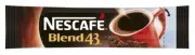 Nestle NESCAFE BLEND 43 INSTANT COFFEE Single Serve, Carton Of 1000Pieces