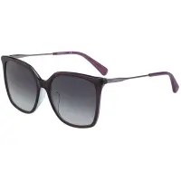 在飛比找Yahoo奇摩購物中心優惠-LONGCHAMP 太陽眼鏡(透明紫色)LO704SA
