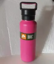Ozark Trail 40 fl oz Insulated Stainless Steel Water Bottle, Twist Cap with Loop