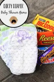 Baby Shower Sniff-A-Poo Candy Bar Game for 30 guest