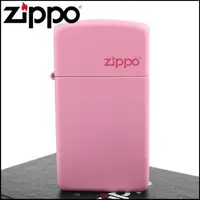在飛比找PChome24h購物優惠-【ZIPPO】美系~LOGO字樣打火機~(窄)Pink Ma