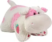 Pillow Pets 30” Jumboz Sweet Scented Strawberry Milkshake Cow Stuffed Animal Plush Toy