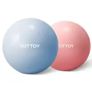 Pilates Ball, 10-inch Exercise Ball with Anti-burst Technology for Stability,...