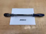 Snap-on Tools NEW POWER BLUE 1/2" Drive Hard Grip Locking Flex Ratchet SHXD80BMB