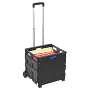 Marbig Trolley Collapsible Storage Wheels 25kg Capacity