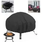 Heavy Duty Outdoor FirePit Cover Full Protection for BBQ Grill 122x46CM
