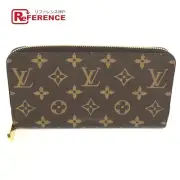 Louis Vuitton M41895 Zippy Wallet Round Zipper Monogram Long Fuchsia Purple Used