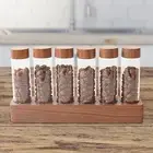 Coffee Containers with Shelf Empty Food Storage Container for Coffee Shop
