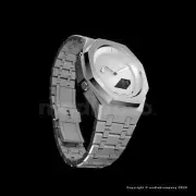 MLC Signature Silver Custom Casio G-Shock GA2100 Mod Watch Casioak Gift For Man