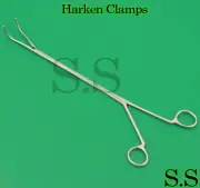 Harken Debakey Forceps 14" Tip Angled 90° Surgical Without ratchet SR-556