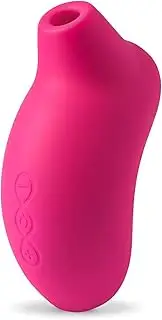 LELO SONA Cruise Suction Vibrator for Enhanced Pleasure, Waterproof and Rechargeable Clit Sucker Sex Toy for Women, Clitoris Stimulator, Cerise