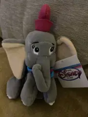 Disney Dumbo the Elephant Mini Bean Bag Plush 8 Inch Label and Tush Tag
