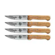 GRYLT Jumbo 4 Piece Steak Knife Set AFL Collingwood Magpies