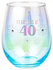 Holographic Stemless Glass - 40th