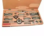 COMPLETE BOX TAP & ROUND DIE SET 1/4 TO 1/2 BSCY ZEALINDUSTRIES