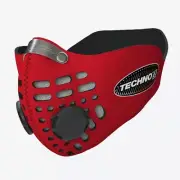 Respro Techno Anti-Pollution Mask Red Large