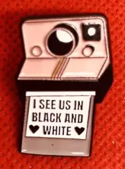 POLAROID CAMERA Retro Vintage Pin/Brooch