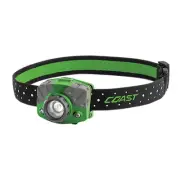 20619 COAST Products FL75R Rechargeable Headlamp green body in gift box
