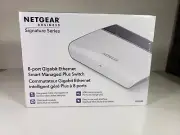 NETGEAR GS908E-100NAS 8-port Gigabit Ethernet Switch Brand New Factory Sealed