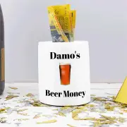 Personalised Beer Money Box