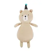Rosewood Pippa Party Bear Plush Squeaker Dog Toy