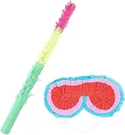 ERINGOGO 1 Set Pinata Stick with Eyeglass Props Fun Birthday Party Supplies for Celebrations and Carnivals Lightweight and Safe Noisemakers for All Ages
