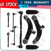 For 2007-12 13 Nissan Cube & Versa Brand 10Pcs Kit: Control Arm Tie Rod End Kit (for: Nissan)