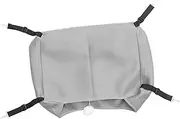Happyyami Cat Hammock Cage Hanging Enclosure Trapper Wicker Cat Outdoor Bed Cats Small Cat Cushion Deterrent Sleeping Nest for Bed Pet Cat Radiator Hammock Grey Thick Sandwich Mesh
