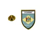 pins pin's flag national badge backpack hat shield world usa delaware