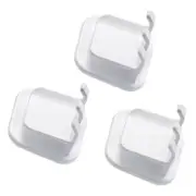 3pcs Toothbrush Stand Toothbrush Wall Stand Toothbrush Suction Hook Wall