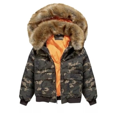 Jordan Craig Hollis Bomber Men's Jacket Woodland 91541c-WOODLAND SIZE LARGE