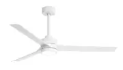 Lamober Triplex 60 in. Indoor White Integrated LED Ceiling Fans w/ Light and R/C