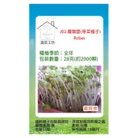 在飛比找PChome24h購物優惠-【蔬菜工坊】J02.蘿蔔嬰(芽菜種子)種子