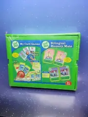 Leap Frog My Card Games Bilingual Memory Mate Math Rummy NIP