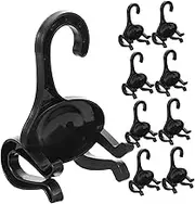 TINEASUR 10pcs Space Saving Sneakers Hanging Hooks Shoe Organizer for Supermarket Home and Travel Versatile Slippers Display for Tidying Shoe Cabinets