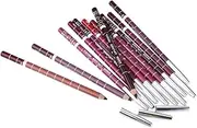 Vaguelly Makeup Artist Lipliner Set Smooth Non-blooming Essential for Bridal Random Color