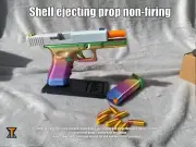 Titanium Tempered 3D Printed G17 Shell Ejecting Toy 1.1 scale moving parts
