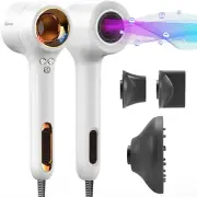 SKANWEN Hair Dryer with Diffuser, 1400W Professional Ionic Blow Dryer with High-